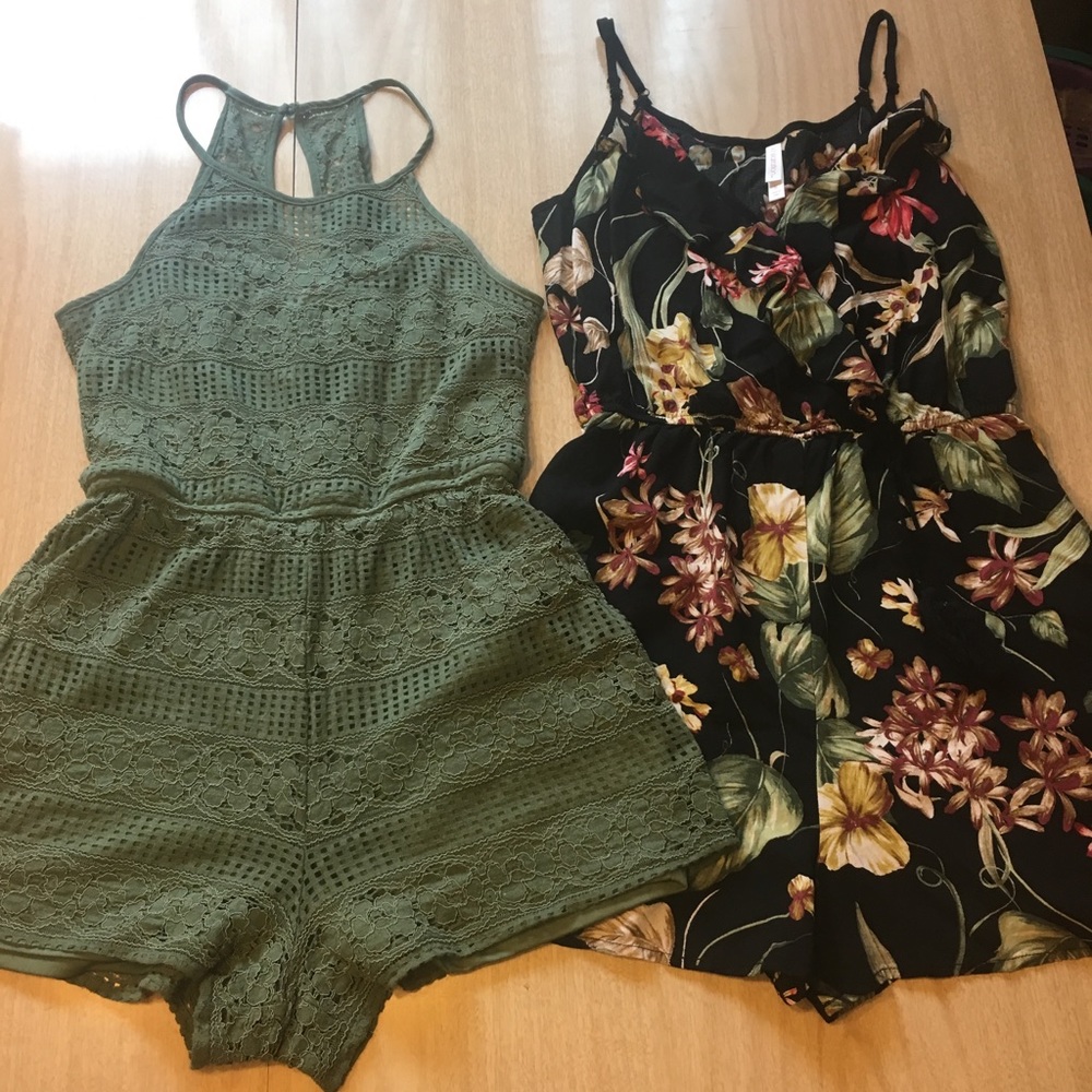 Set of 2 Rompers